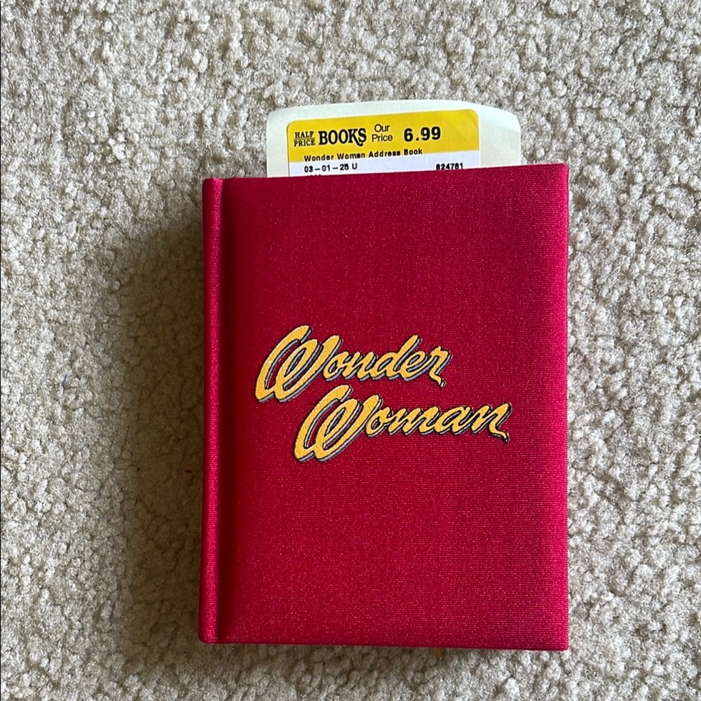 Others Follow Red Wonder Woman Journal
